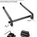 Thibault Laptop Stand for Desk - Aluminum Ergonomic Computer Stand，Laptop Riser, Cooling Laptop Holder, Compatible with MacBook Air Pro/Dell/HP/Lenovo/Alienware and 13-17 inches Laptops, Blue-Black