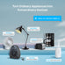Kasa Smart Plug Ultra Mini 15A, EP10P4, Smart Home Wi-Fi Outlet