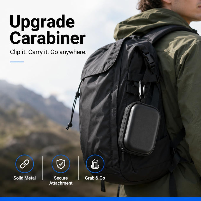 Carrying Case for Crucial X10 X9 Pro 4TB/2TB/1TB Portable SSD for Travel