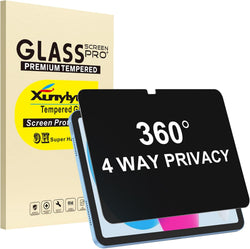 360° 4 Way Privacy Screen Protector for iPad A16 11th/ 10th Gen