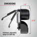 ASP Exo Case for Plus Chain or Hinged Handcuffs, Duty Belt Accessories