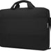 Lenovo Laptop Shoulder Bag T215 15.6 inch - Black- Slip Laptop Compartment - Front Zippered Pocket - Adjustable Strap