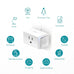 Kasa Smart Plug HS103P4, Smart Wi-Fi Outlet, Touch Actuator, Works with Alexa, Echo, Google Home, No Hub Required, 15 Amp, UL Certified, 4-Pack, White