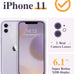 GVIEWIN for iPhone 11 Case Floral, Screen Protector & Camera Lens Protector