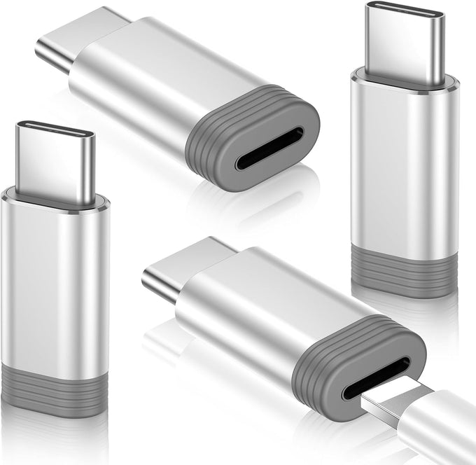 Temdan Not for Audio/OTG [4 Pack Lightning to USB C Adapter]
