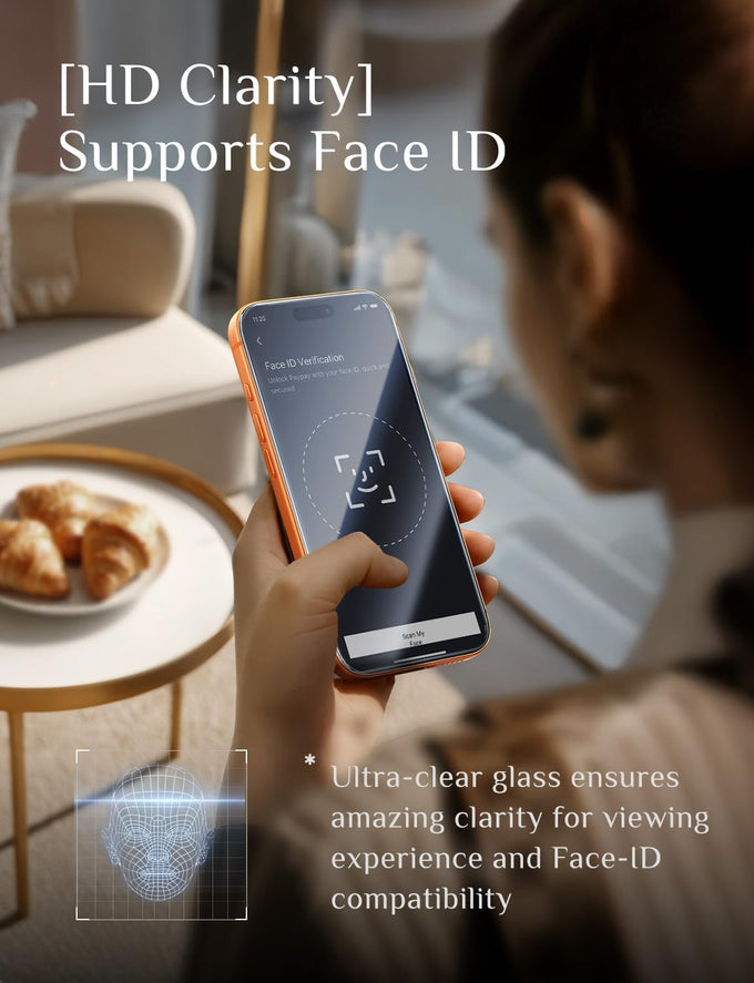 MAGIC JOHN for iPhone 17 Pro Max Screen Protector Tempered Glass 6.9 inch