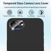 (3 Pack) Camera Lens Protector for iPhone 17e / iPhone 16e, Anti Scratch, Bubble Free,Tempered Glass Screen Protecto