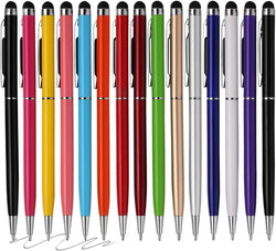 15 Pack Stylus Pens for Touch Screens (Silver & Mix)