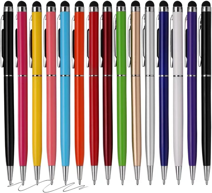 15 Pack Stylus Pens for Touch Screens (Silver & Mix)