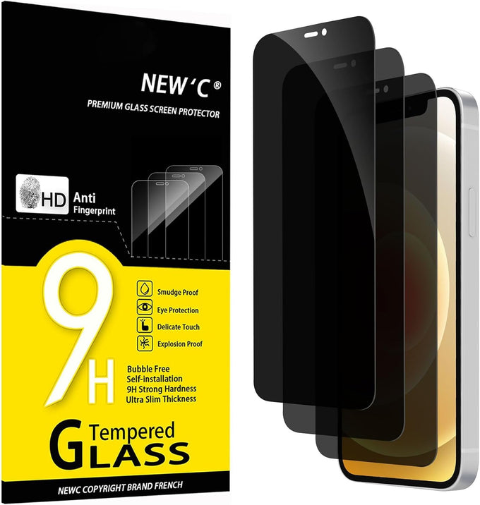 NEW'C for iPhone 16, iPhone 15 Screen Protector Installation Tool Included