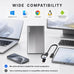500GB External Hard Drive HDD, USB 3.0 Portable Expansion Storage