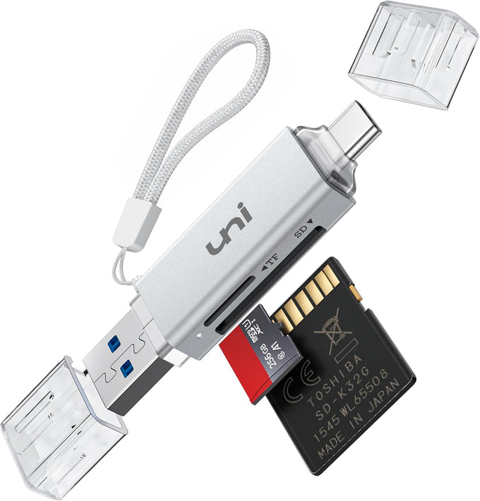 uni SD Card Reader,High Speed USB C to Micro SD Memory Card Adapter USB 3.0