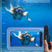 Lamicall Waterproof Phone Pouch, [2 Pack] IPX8 Water Proof Cell Phone Case
