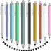 MEKO Stylus Pens for Touchscreens, 10 Pack Rubber Stylists Pens