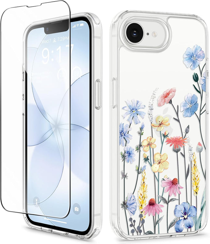 GVIEWIN for iPhone 17e Case & iPhone 16e Case with Screen Protector