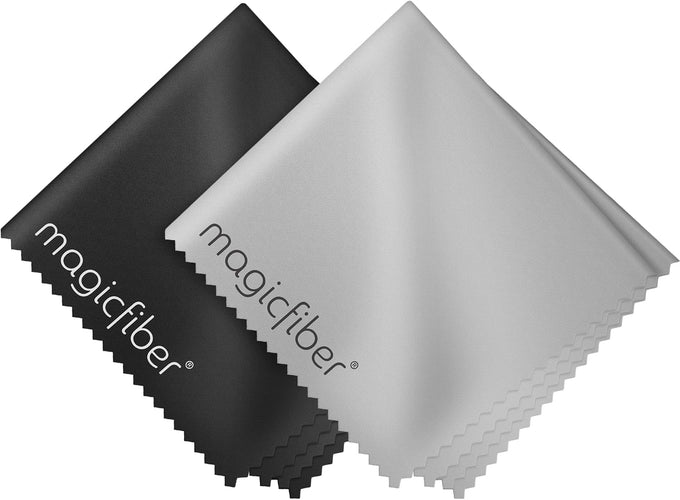 MagicFiber Microfiber Cleaning Cloth, Glasses Cleaner, Eyeglass Wipes, 6pk