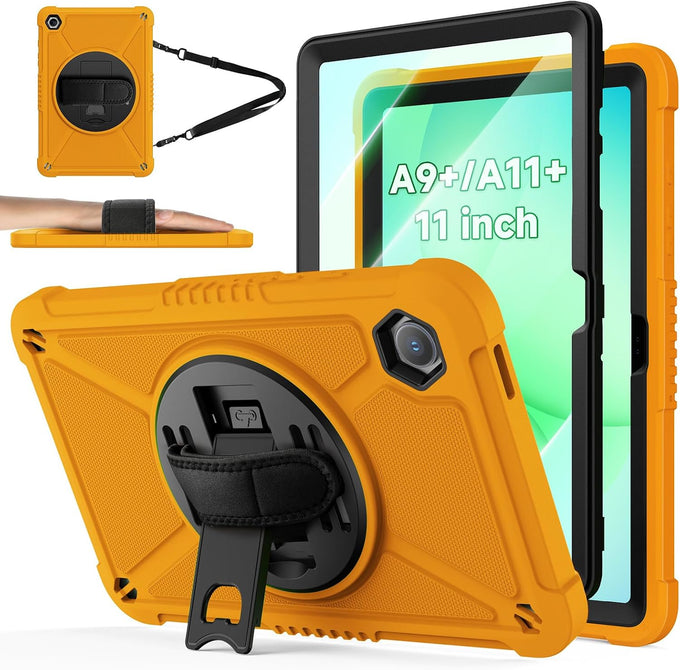 ZtotopCases for Samsung Galaxy Tab A11+ Plus/A9+ 11-Inch 2025/2023, Black