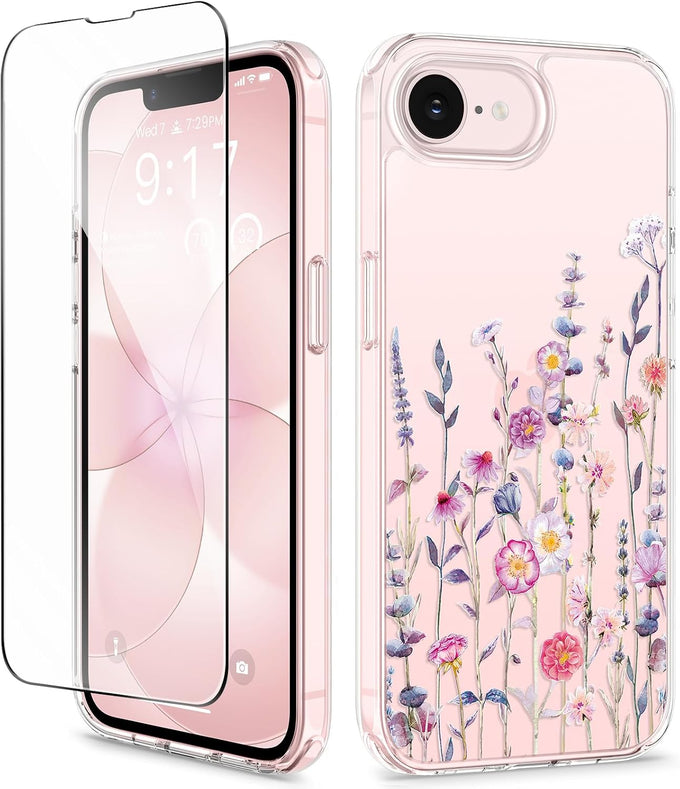 GVIEWIN for iPhone 17e Case & iPhone 16e Case with Screen Protector