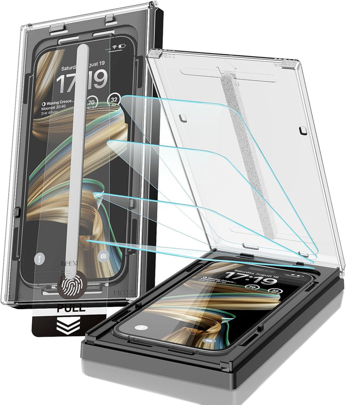EZ-GLAZ-4 Pack for iPhone 16 Pro Screen Protector (6.3") HD Clear