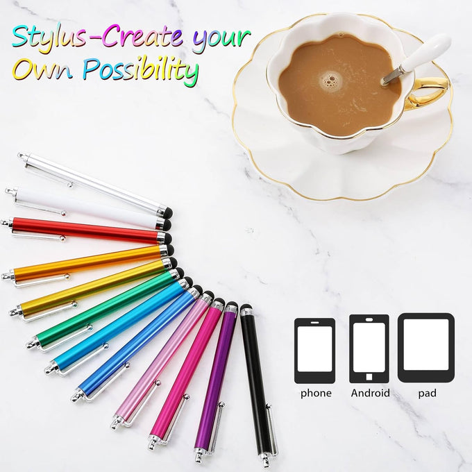 Outus 36 Pack Stylus Pens for Touchscreen, Multicolor