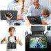 ZtotopCases for Samsung Galaxy Tab A11+ Plus/A9+ 11-Inch 2025/2023, Black