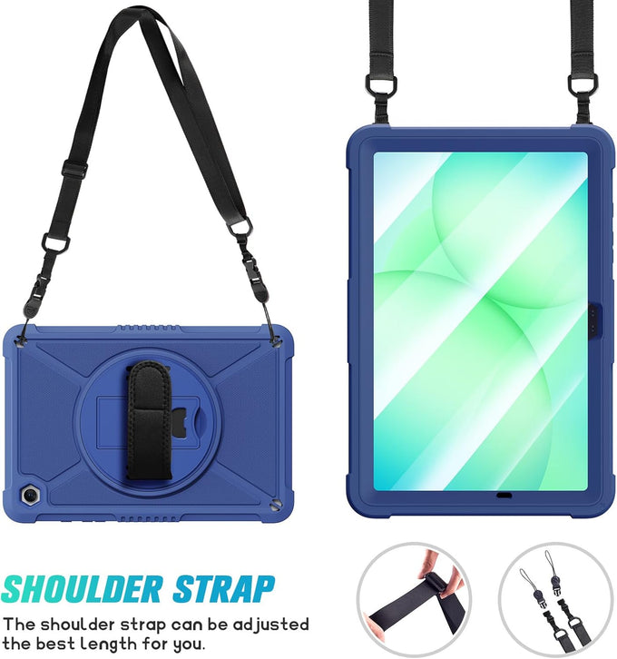 ZtotopCases for Samsung Galaxy Tab A11+ Plus/A9+ 11-Inch 2025/2023, Blue