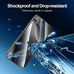 NEW'C for iPhone 16 Pro Screen Protector + Camera Lens Protector + Tool