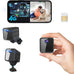 vebiliki Spy Camera, 4K Hidden Camera, Mini Camera, Real-Time Recording, AI Motion Detection, Support Cloud & TF Storage, Auto Night Vision, WiFi Cameras for Home Security, 2.4G WiFi Only