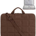 BAGSMART Laptop Case with Handle, Puffy Laptop Sleeve Bag for Women