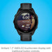 Garmin Forerunner® 165, Running Smartwatch, 43mm, Black
