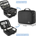 MATEIN Cord Organizer Case with Adjustable Divider, Large DJ Cable File Bag