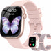 Smart Watch for Women, Bluetooth Answer/Make Calls, 1.83"HD Screen, 2 Bands