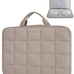 BAGSMART Laptop Case with Handle, Puffy Laptop Sleeve Bag for Women