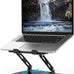 Adjustable Laptop Stand for Desk, Metal Laptop Riser Holder
