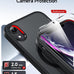 LeYi for iPhone-XR Phone Case with Screen Protector X2 Camera Cover Black