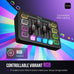 FIFINE Ampligame SC3 Gaming Audio Mixer with Indi-Fader and Volume Control