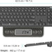 Arteck Universal Backlit 7-Colors & Adjustable Brightness Multi-Device Full Size Wireless Bluetooth Keyboard for Windows, iOS, iPad OS, Android, Computer Desktop Laptop Surface Tablet Smartphone