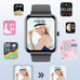 GRV Smart Watch for Men Women, Bluetooth Call, for iPhone Android Black