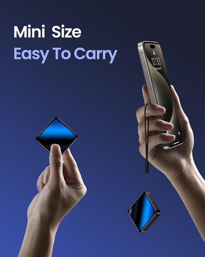 10000mAh Small Power Bank，Fast Charge Mini Portable Charger