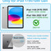 360° 4 Way Privacy Screen Protector for iPad A16 11th/ 10th Gen