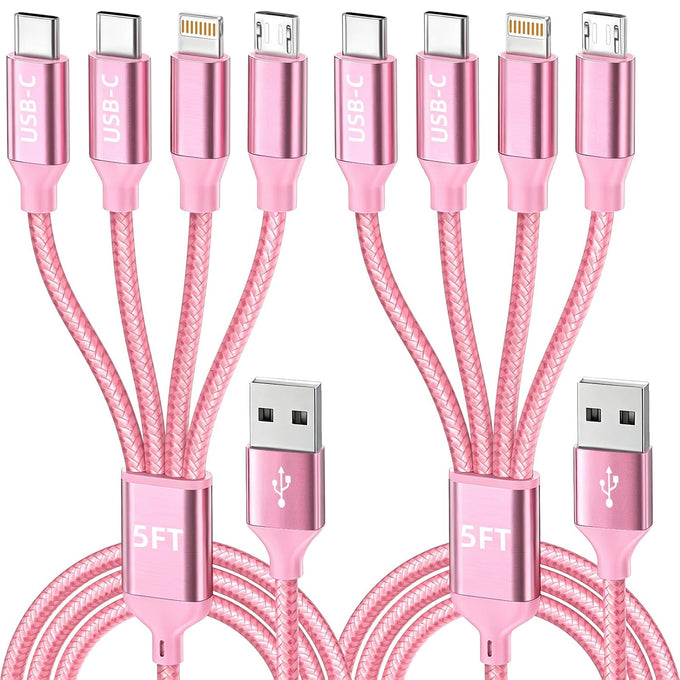 100W USB-C Multi Charging Cable with E-Mark Chip, USB C Cable Fast Charging