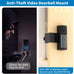 Anti-Theft Ring/Blink Doorbell Mount for 2026 Newest Battery Doorbell/Plus/Pro (2nd Gen), No-Drill Camera Doorbell Kits, Non-Blocking Motion Sensor, Accessories for Apartment & Rental, Black