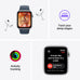Apple Watch SE (2nd Gen) [GPS + Cellular 40mm] Smartwatch with Starlight Aluminum Case with Starlight Sport Band S/M (Renewed)