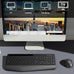 Wireless Keyboard and Mouse Combo - Full-Sized, Ergonomic Wrist Rest