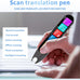 Scan Translator Pen, Language Translator Device, Dyslexia Tools with 142 Online/10 Offline Languages, Text to Speech Reading Pen for Learning Difficulties, Language Learners and Elderly Users