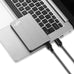 NRICO Portable External Hard Drive, USB 3.0, 2.5 Inch, Compatible with PC, Mac, Desktop (Grey, 320, GB)