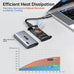 SSK 128GB Portable SSD External Hard Drive Solid State Drive up to 550MB/s