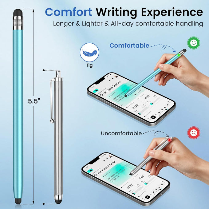 Stylus 10Pcs, Stylus Pen for Touchscreen Android iPad iPhone Stylists Pens