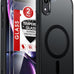 LeYi for iPhone-XR Phone Case with Screen Protector X2 Camera Cover Black