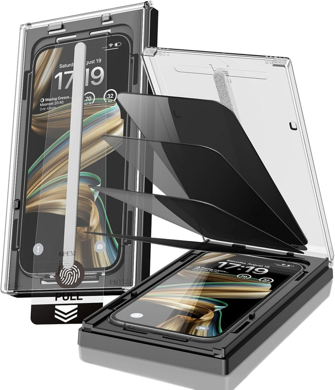 EZ-GLAZ-4 Pack for iPhone 16 Pro Screen Protector (6.3") HD Clear